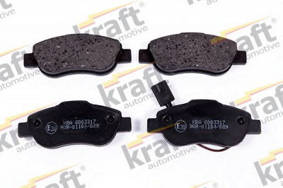KRAFT AUTOMOTIVE 6003317 -  Комплект тормозных колодок, дисковый тормоз